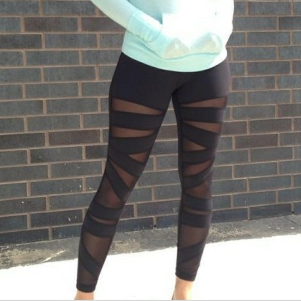 Lululemon High Times Mesh Leggings